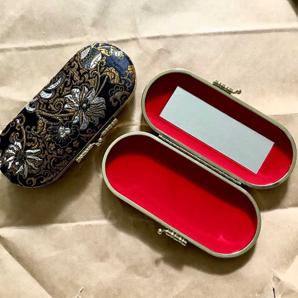 Embroidered Cases with Mirror